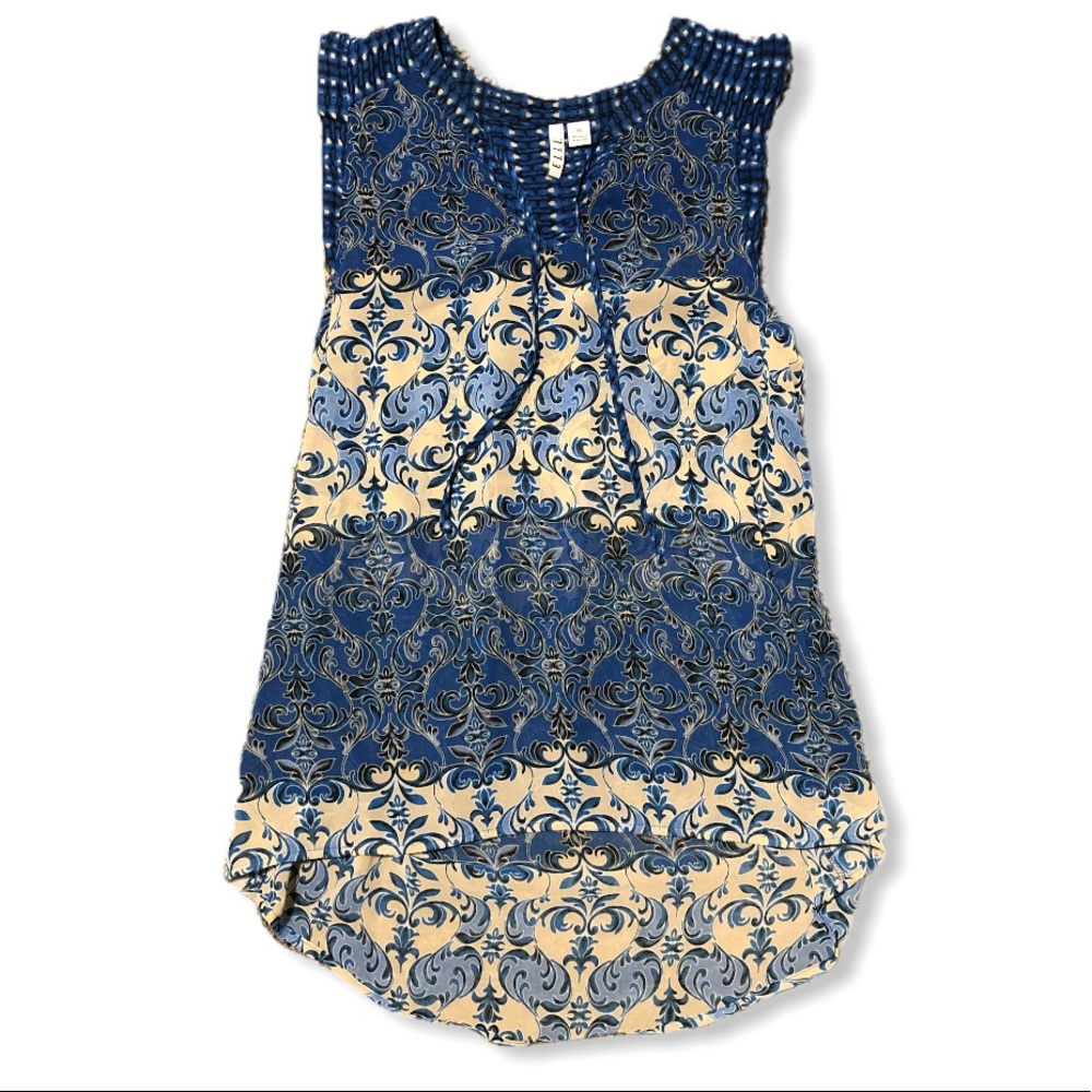 Blue & Cream ELLE Blouse
